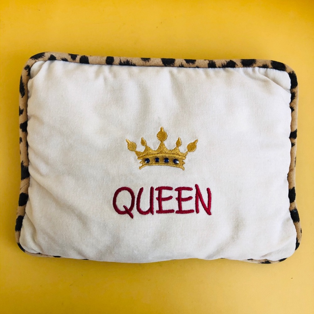 Mini Queen Decor Pillow